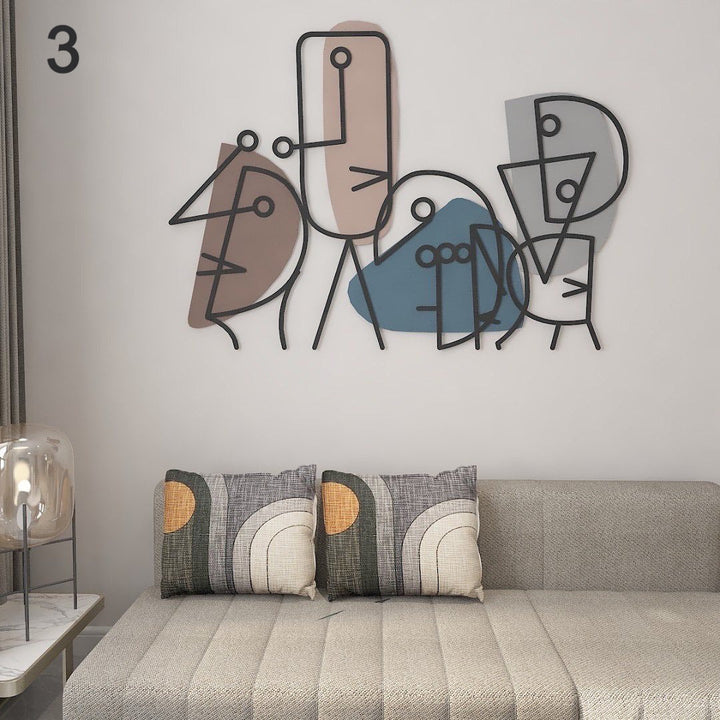 ABSTRACT FAMILY All Products by MetalWallDesigns | MetalWallDesign