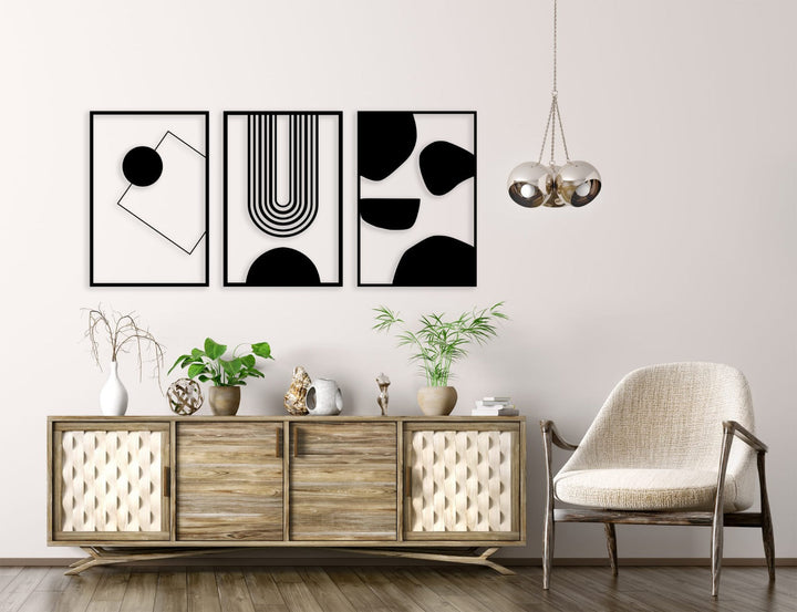 Abstract set All Products by MetalWallDesigns | MetalWallDesign