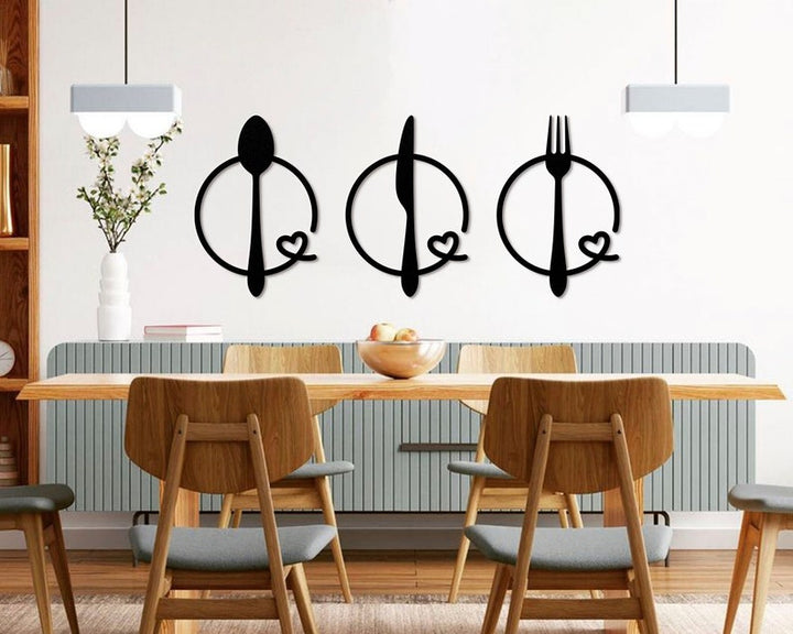 Cutlery Set All Products by MetalWallDesigns | MetalWallDesign
