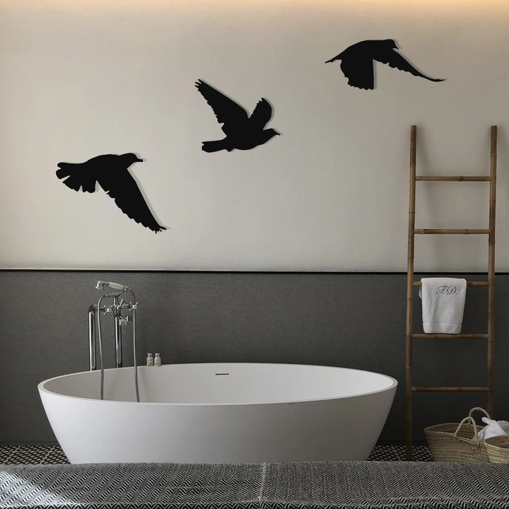 Graceful Flock All Products by MetalWallDesigns | MetalWallDesign