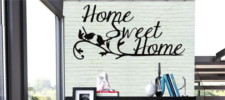 Home Sweet Home V2 All Products by MetalWallDesigns | MetalWallDesign