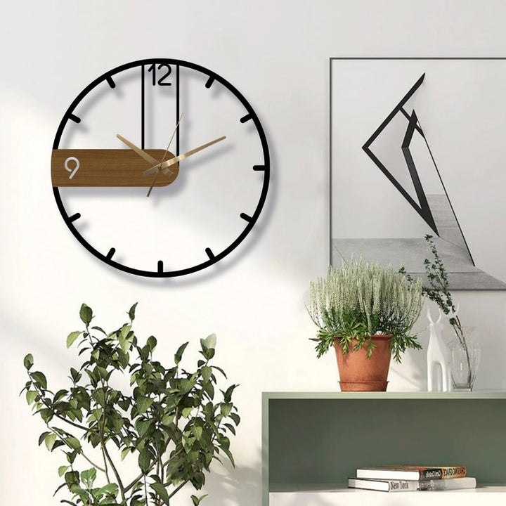 Oak Model Clock All Products by MetalWallDesigns | MetalWallDesign