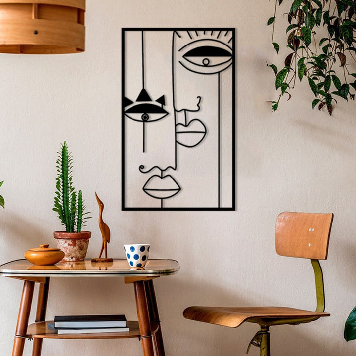 Picasso Face All Products by MetalWallDesigns | MetalWallDesign