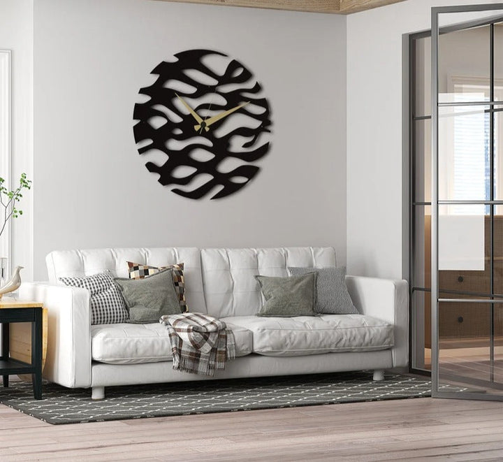 Wave clock All Products by MetalWallDesigns | MetalWallDesign