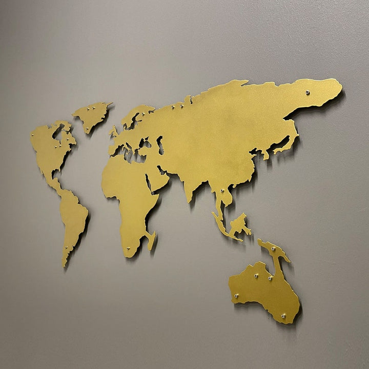 world map All Products by MetalWallDesigns | MetalWallDesign