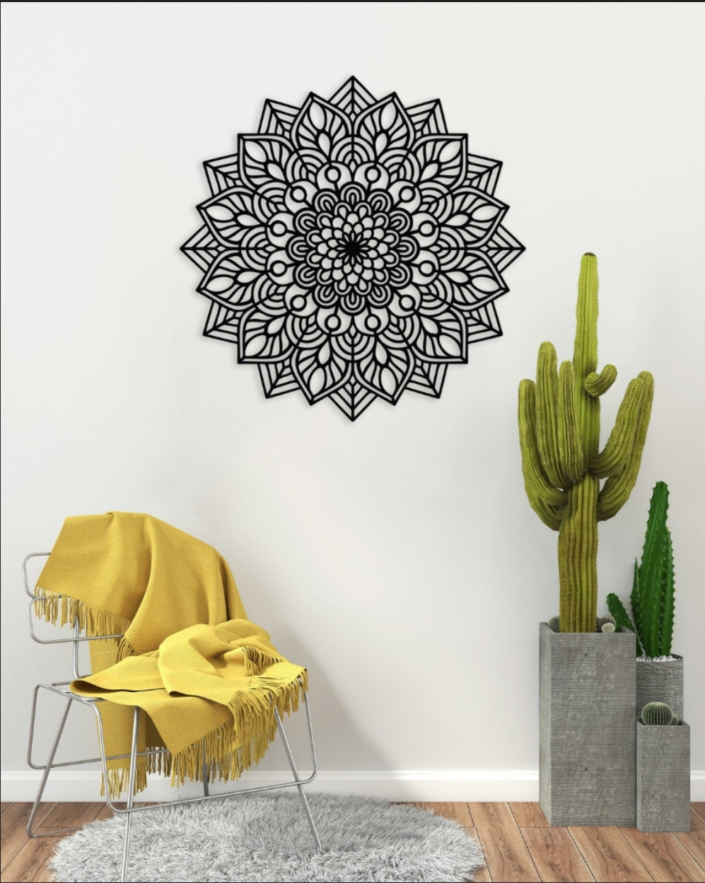 Mandela Flowers – MetalWallDesigns